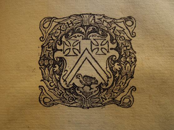 Figure 1 - Blason de Rabelais éditeur