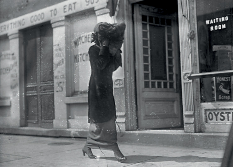 Fig. 4: H.H. Carter, Woman Hiding Her Face (1), c. 1910 (source: Lewis University)