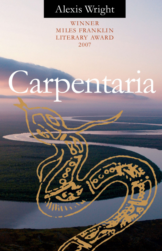 Fig. 2. Alexis Wright, Carpentaria, Artamon NSW, Giramondo Publishing, 2006. Book cover.