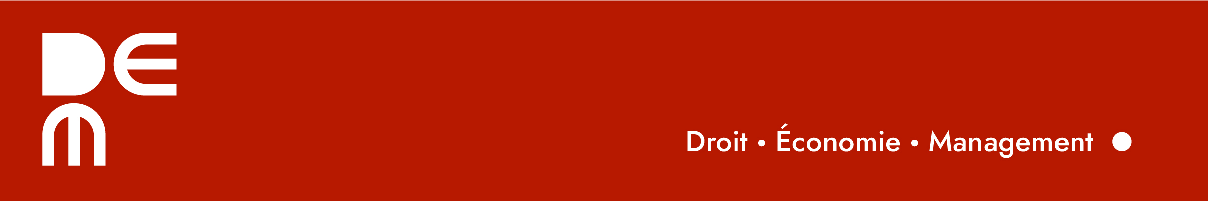 Droit, économie, management