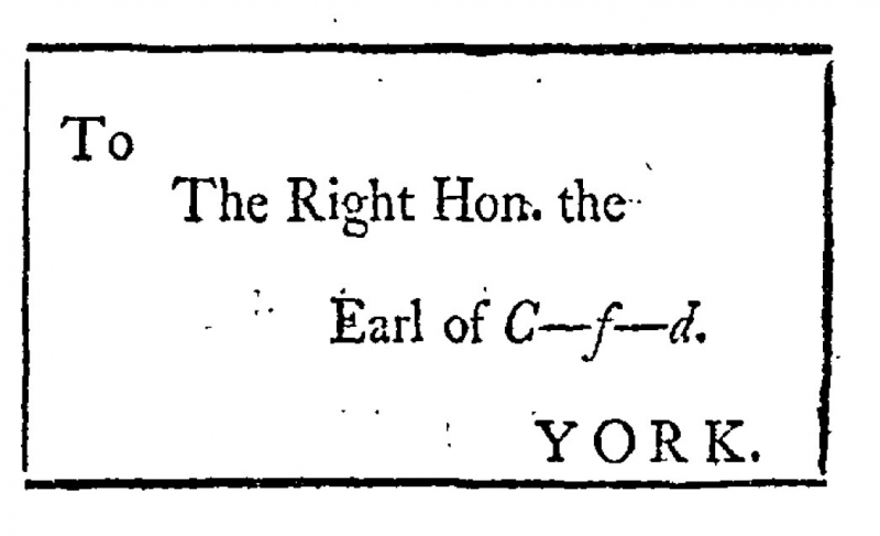 Epistolary Correspondence (1759), vi