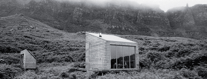 Sweeney’s Bothy, Alec Finlay &amp; The Bothy Project, Isle of Eigg, 2013