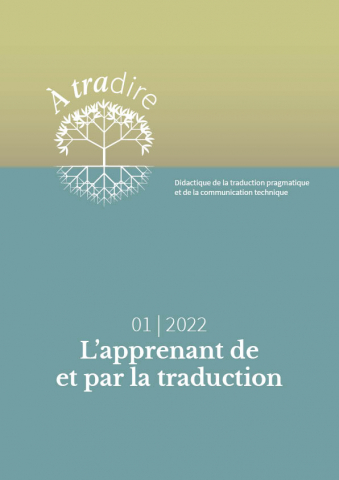 Couverture n° 1 - L’apprenant de et par la traduction